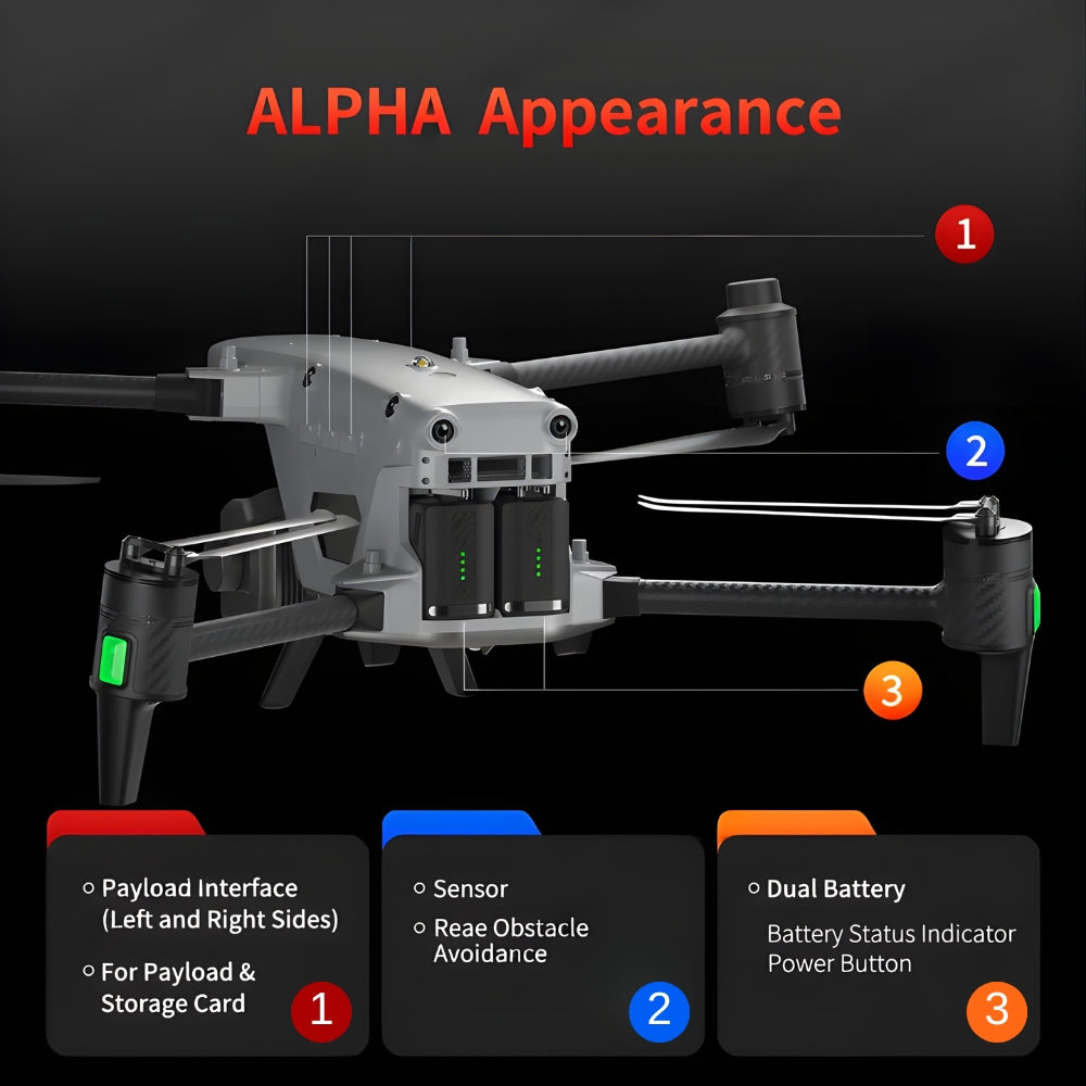 Autel Robotics Alpha Industrial Drone with DG-L35T Gimbal Camera