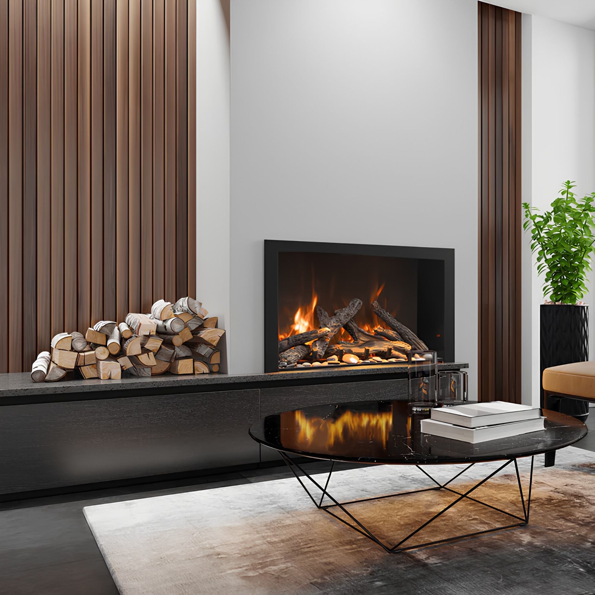 Amantii TRD-BESPOKE – Electric Fireplace