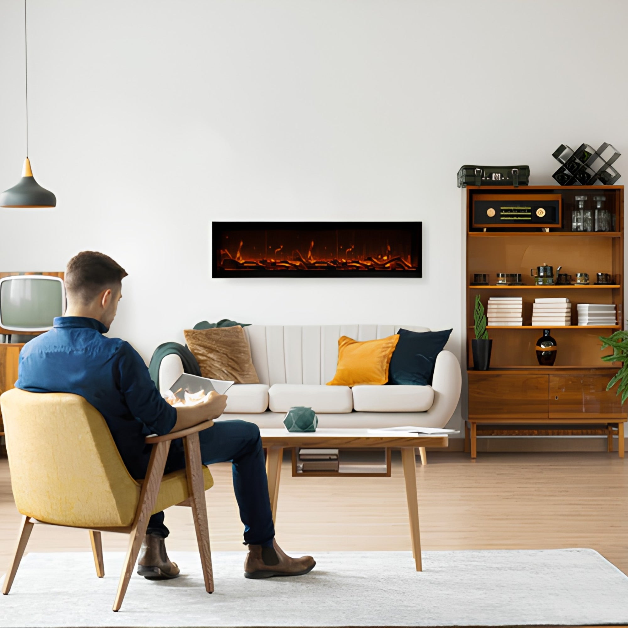Amantii SYM-XT BESPOKE Electric Fireplace