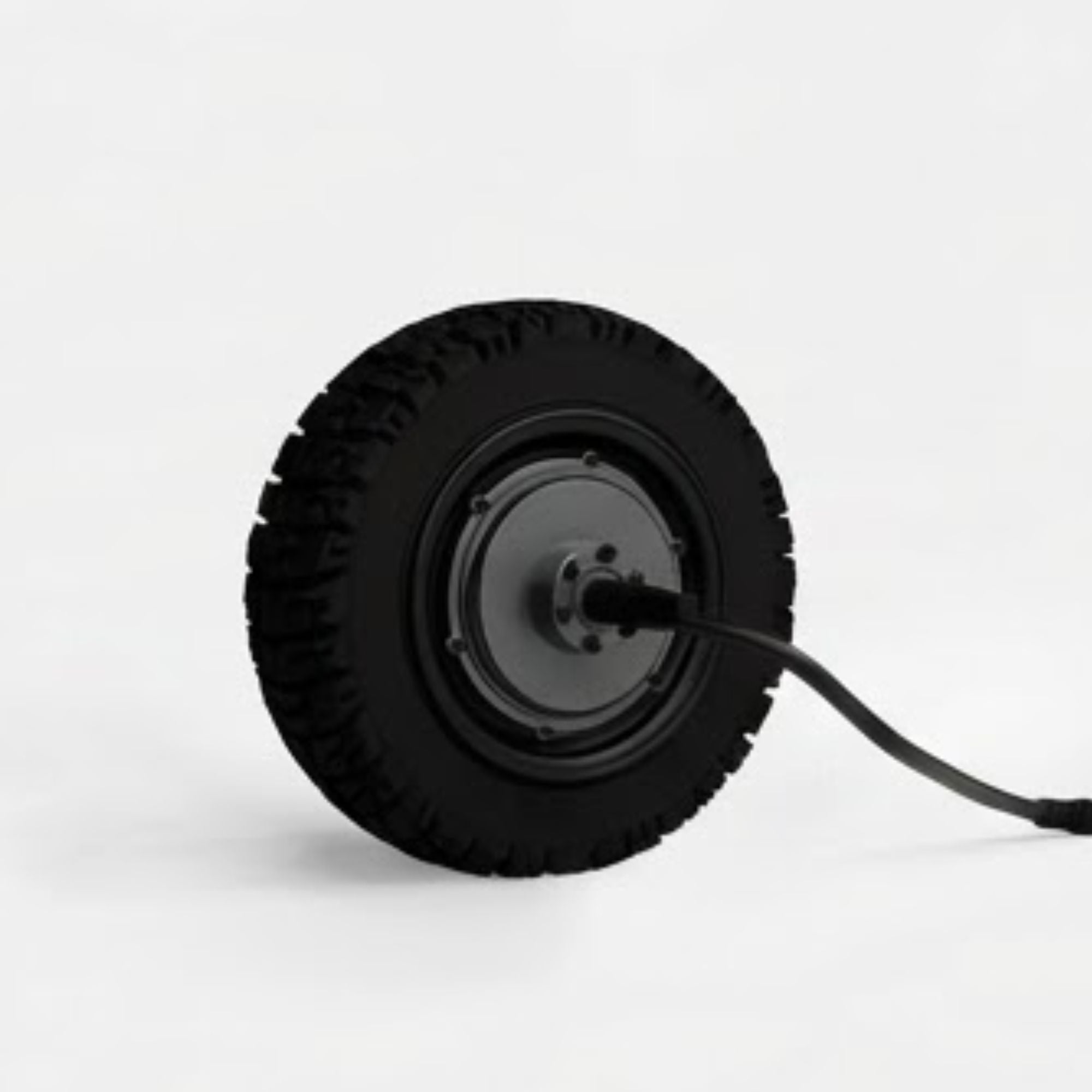 LEFT MOTOR & WHEEL | 10" x 3.5" | X-QUAD 3000