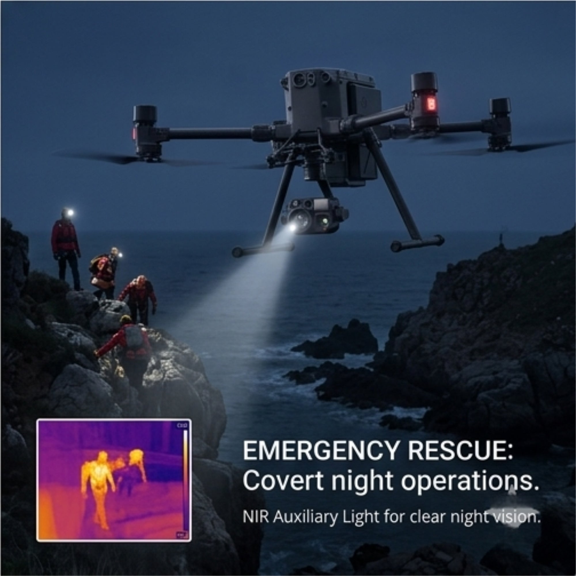 DJI Zenmuse H30T Thermal Multi-Sensor Camera for Inspection & Rescue