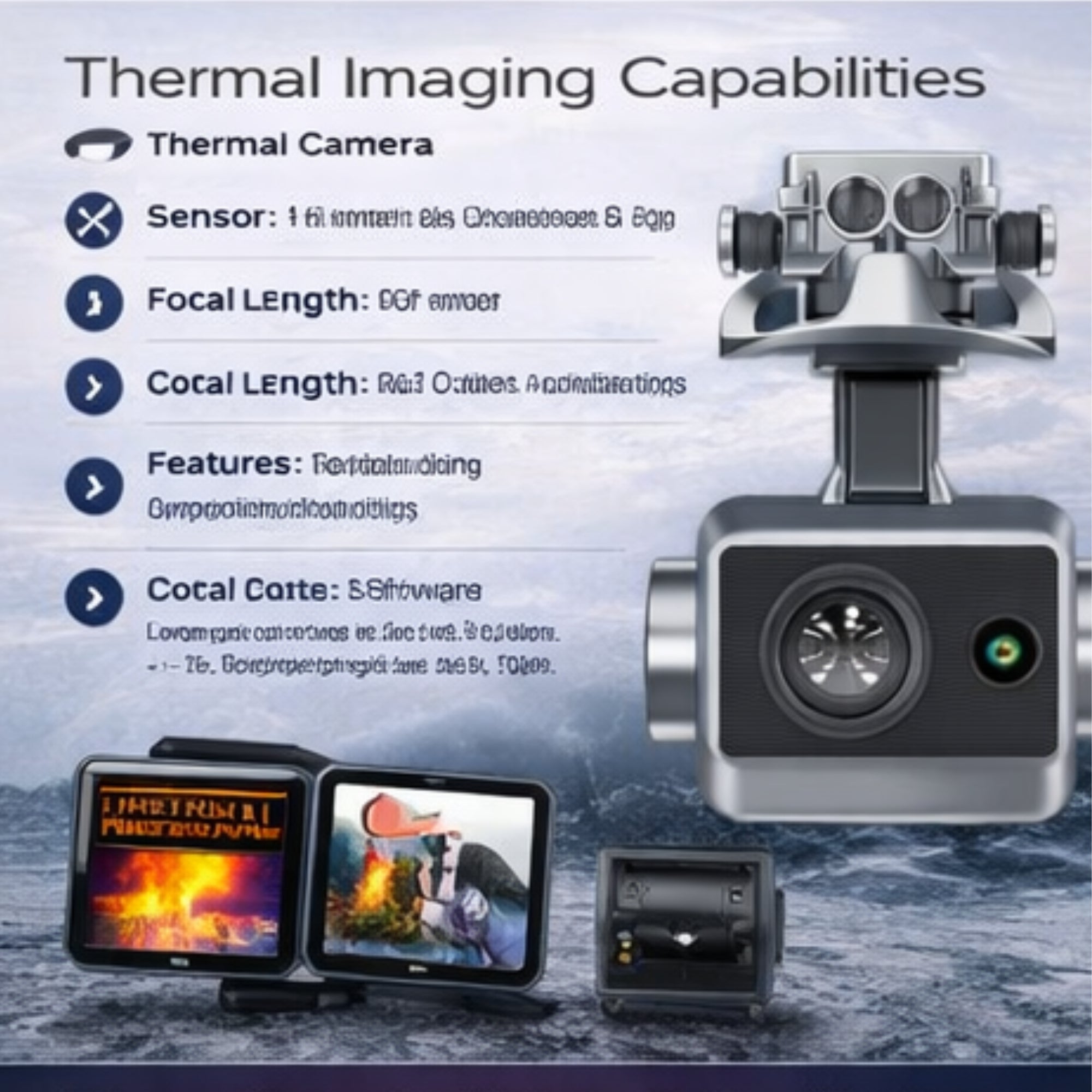 Autel Robotics EVO II 640T Thermal and Visual Gimbal Camera