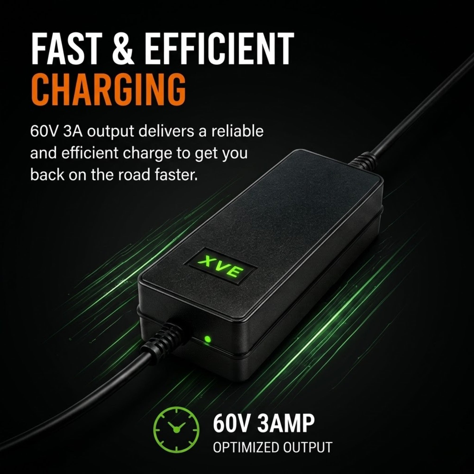BATTERY CHARGER | 60V 3AMP | ROVER / GOLF