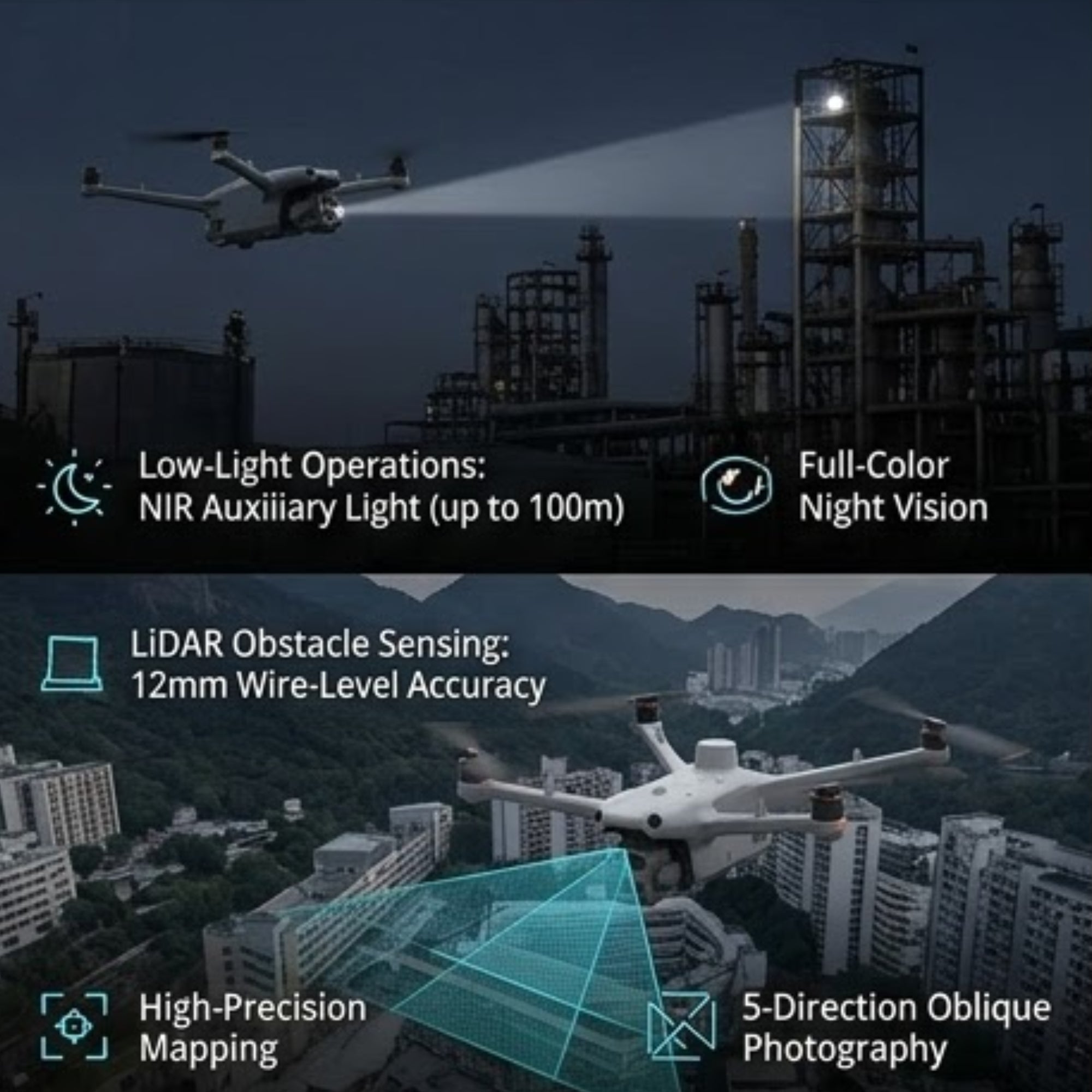DJI Matrice 4TD Drone - Enterprise Thermal & Imaging Drone