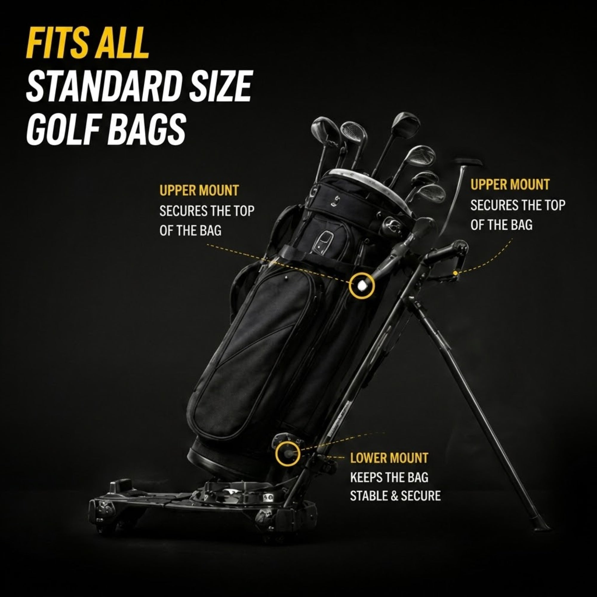 GOLF BAG MOUNT