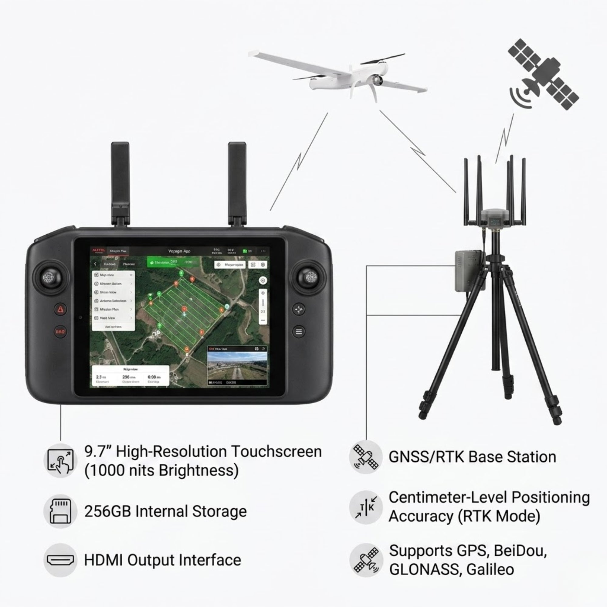 Autel Dragonfish Standard Drone with T3 Payload Camera – High Performance