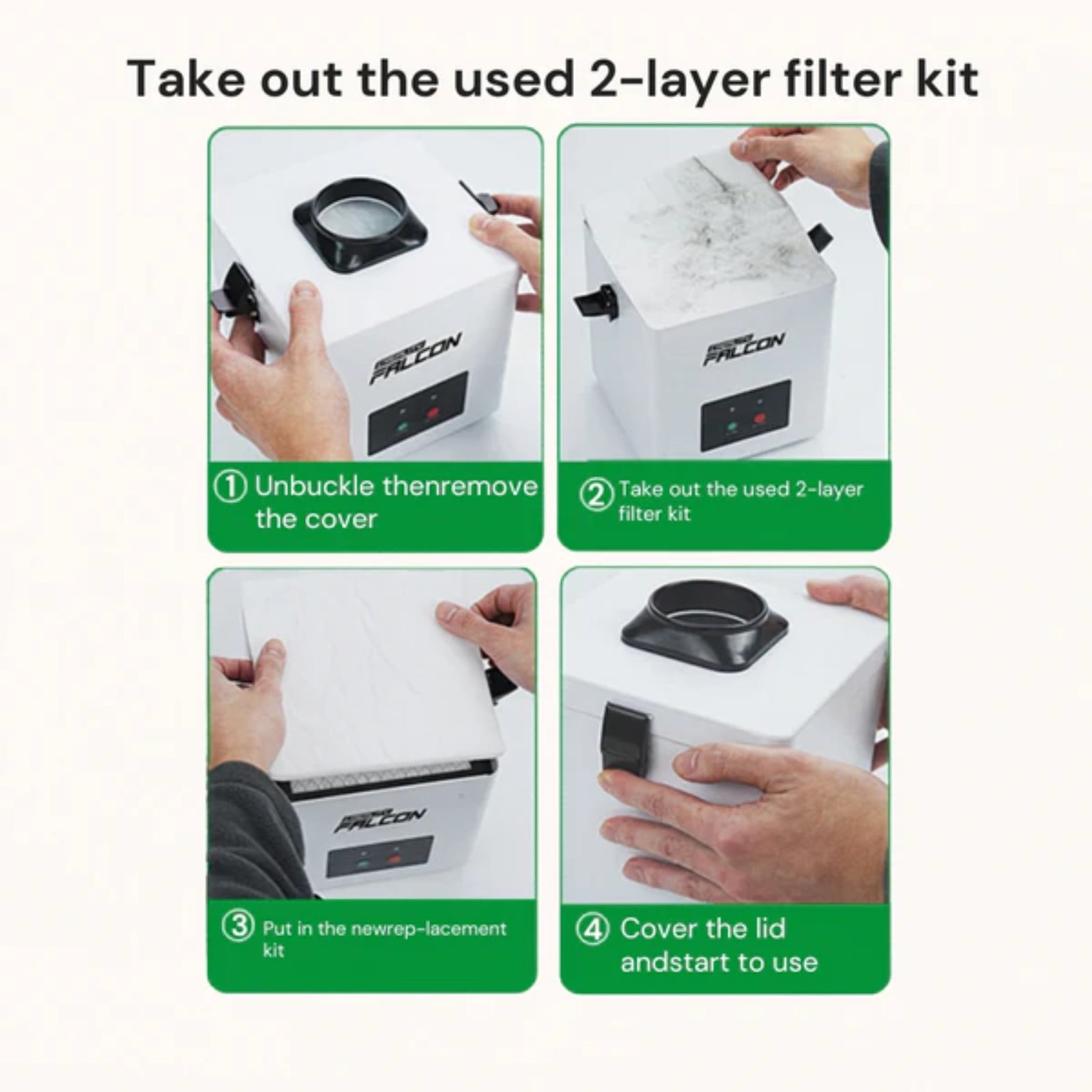 Creality Falcon YW45 Smoke Purifier Desktop Air Filter Laser 3D Print Dust Removal Quiet Compact