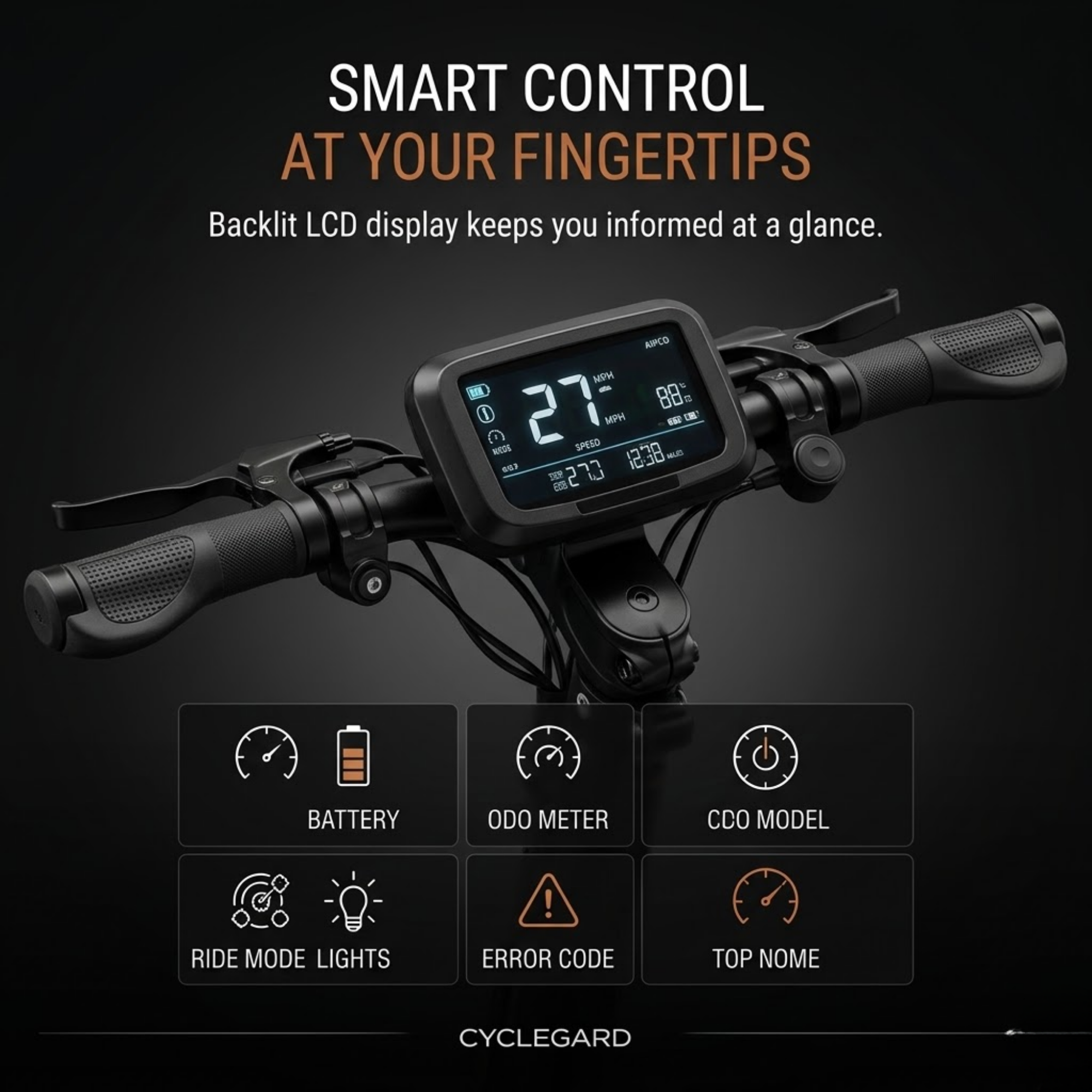 X-Quad 3000 All-Terrain Electric Board with Dual Motors, Hydraulic Brakes & LCD Display