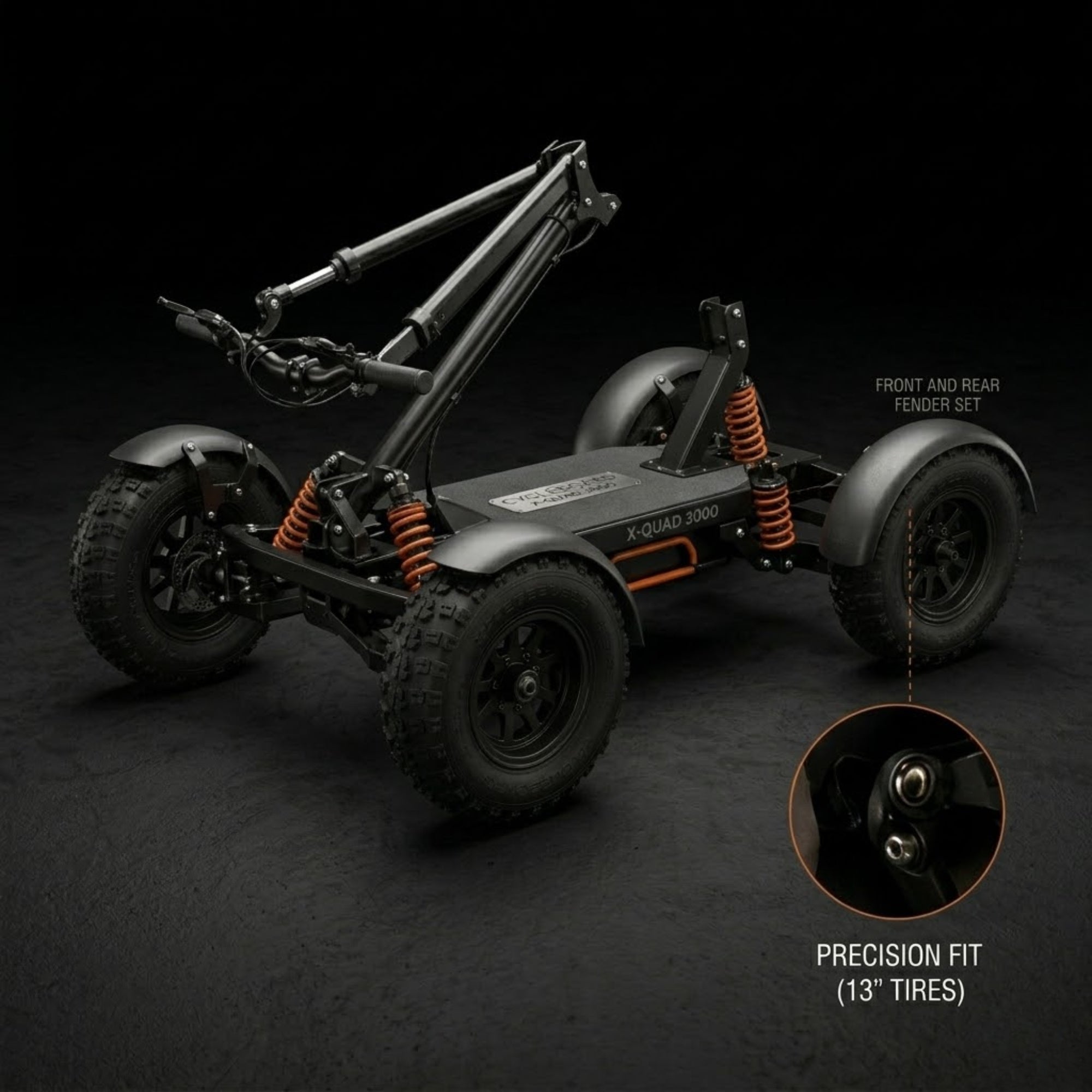 FENDER KIT | 13" TIRE | X-QUAD