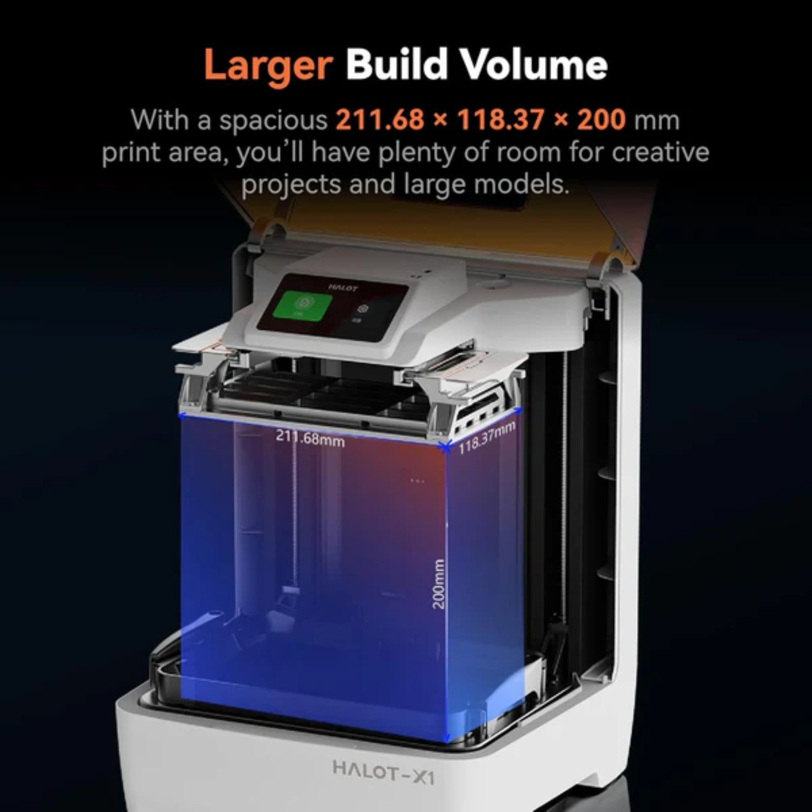 Creality Halot-X1 Combo Resin Printer 16K LCD High Speed Resin Use