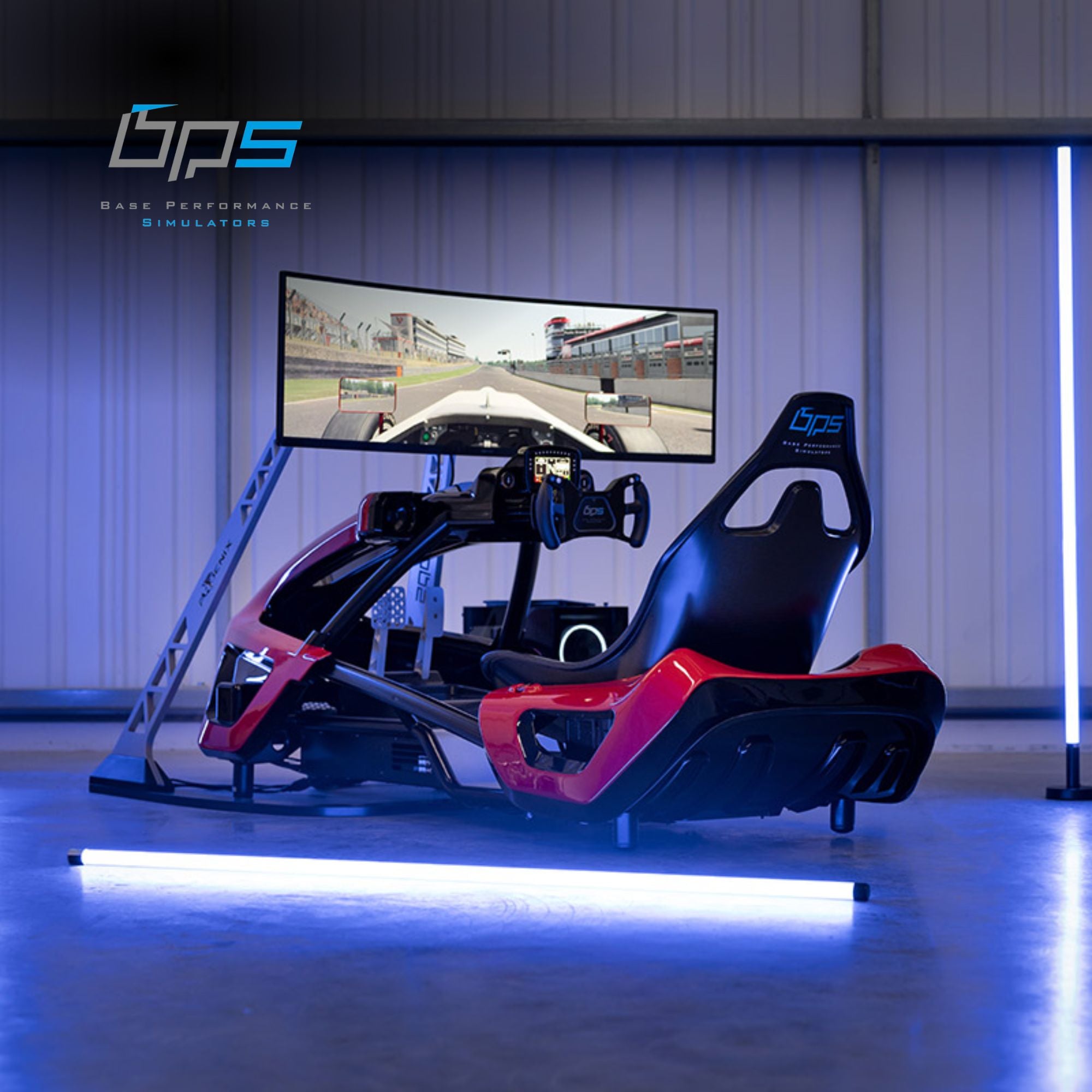 Phoenix Racing Simulator Simucube D-Box Motion 49in Ultrawide ACSimHub