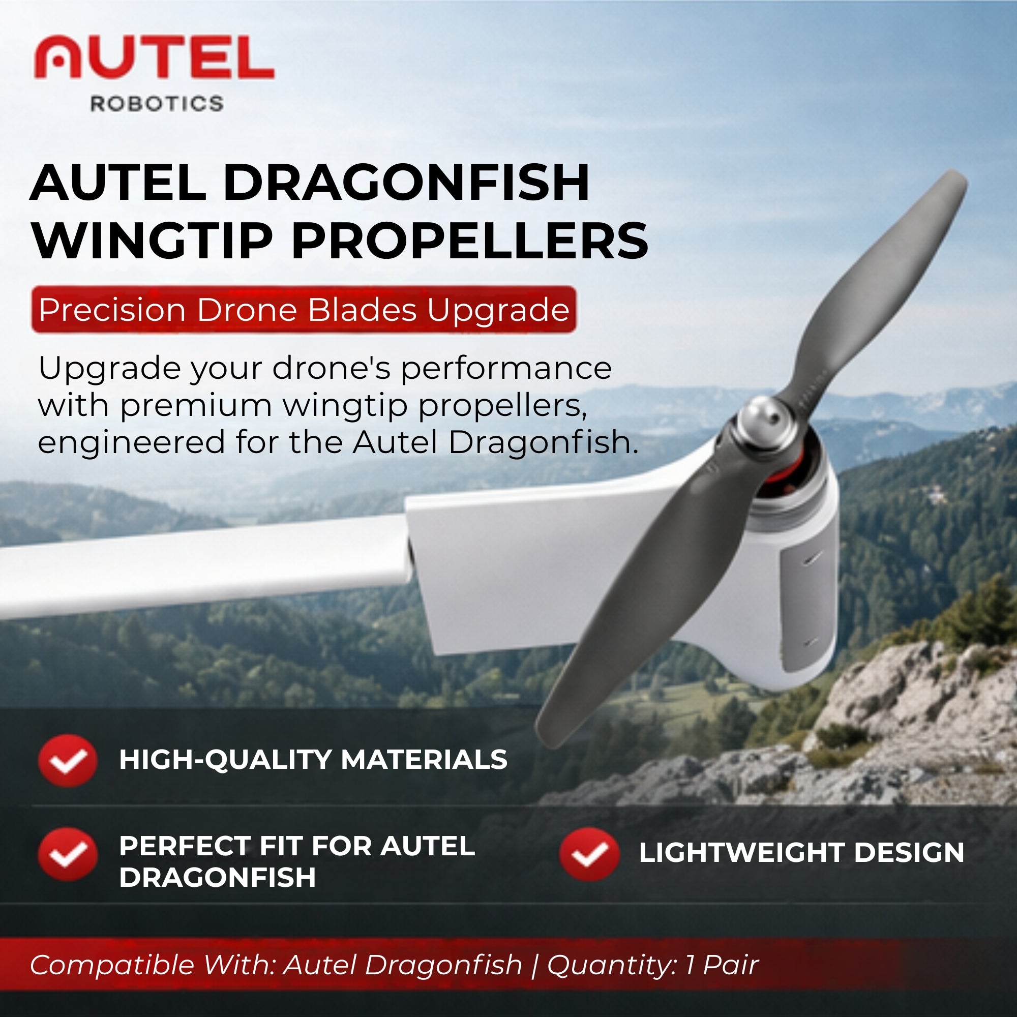 Autel Dragonfish Main Propellers – High Efficiency Replacement Blades