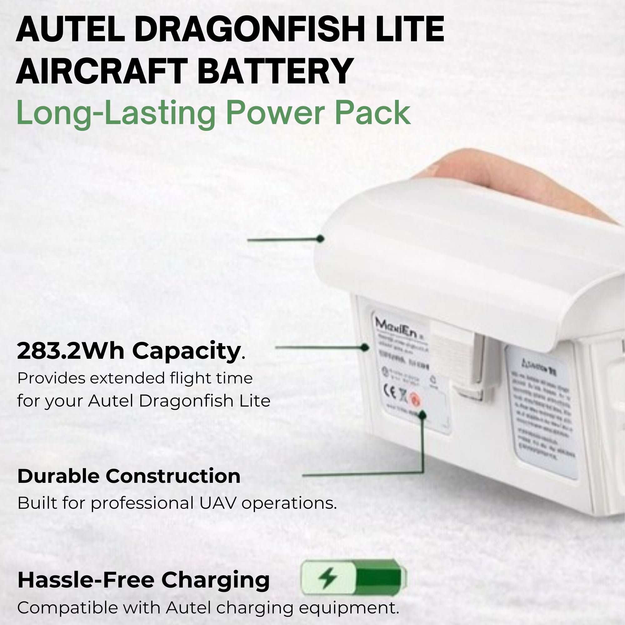 Autel Dragonfish Lite Aircraft Battery Long-Lasting Power Pack