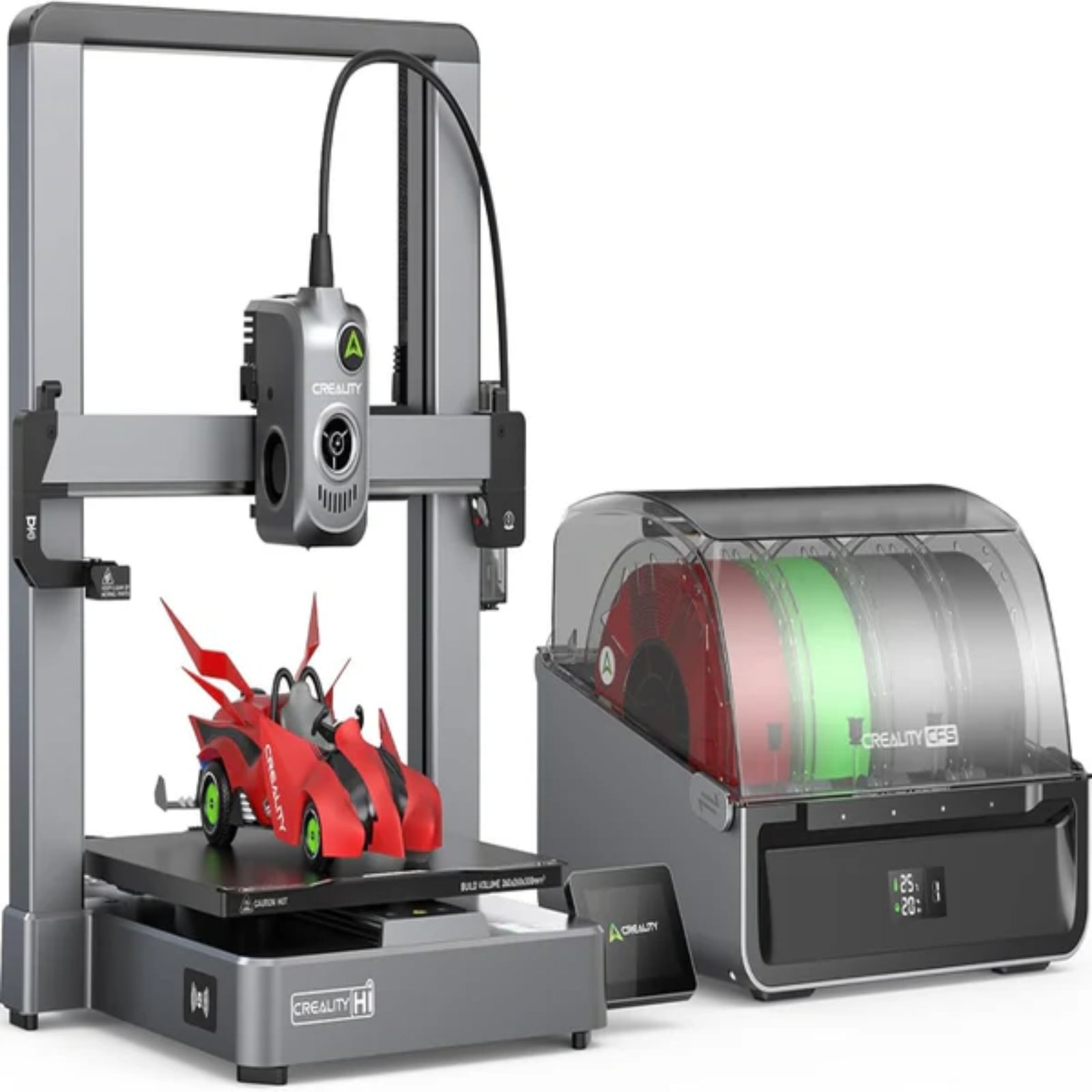 Creality Hi Combo (A) 3D Printer, Multi Color 3D Printer with CFS