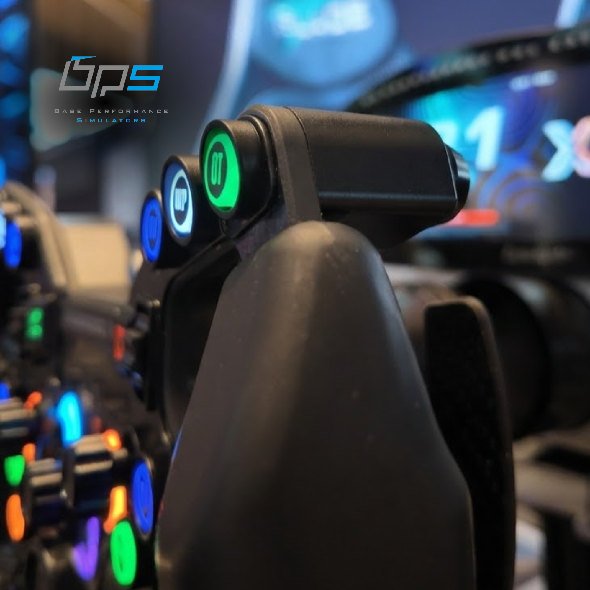 BPS FW1R Formula Wheel 1 Pro Sim Racing Carbon Fiber RGB Esports Wheel V1.0