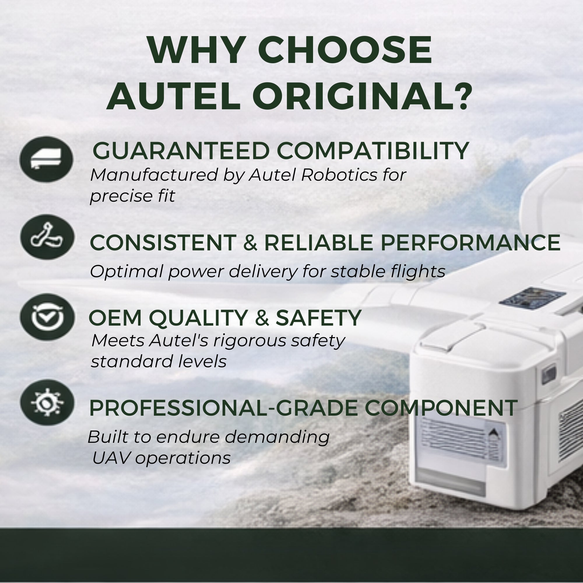 Autel Dragonfish Standard Aircraft Battery – Reliable Power for Drones