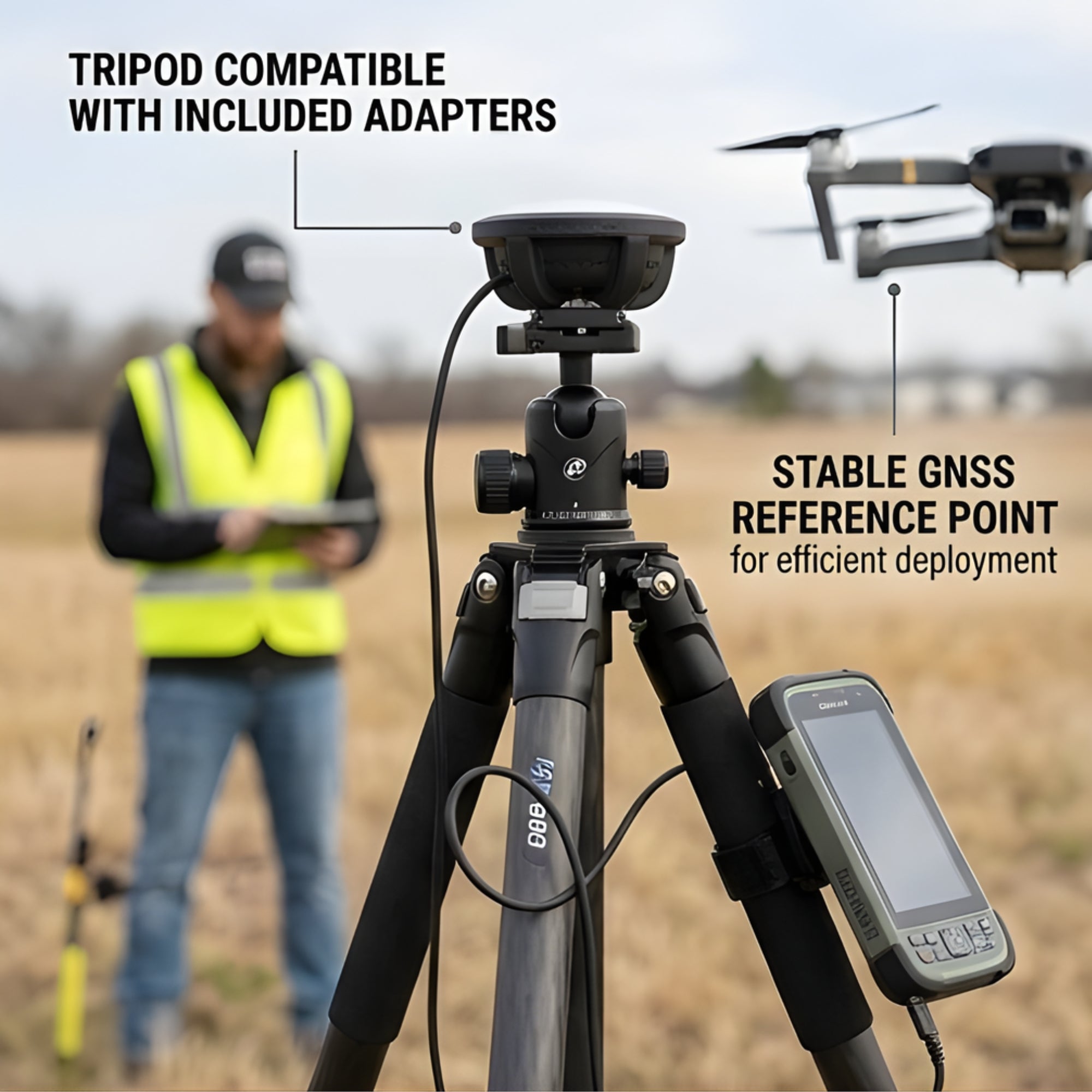 Inspired Flight Navigational RTK Kit - Drone GPS Navigation & Positioning System