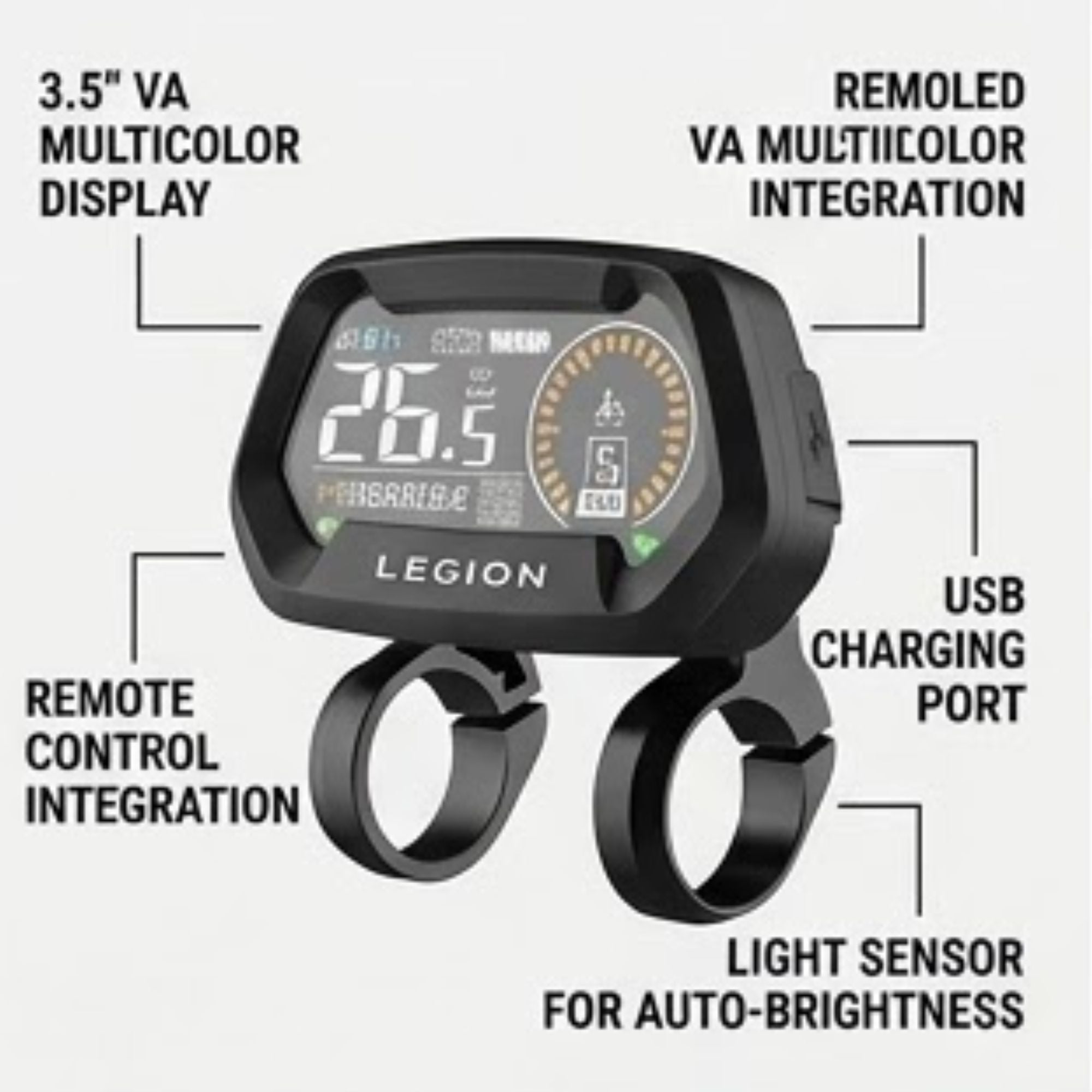 OLED DISPLAY W/ REMOTE | SS-1200 & SCR-1200