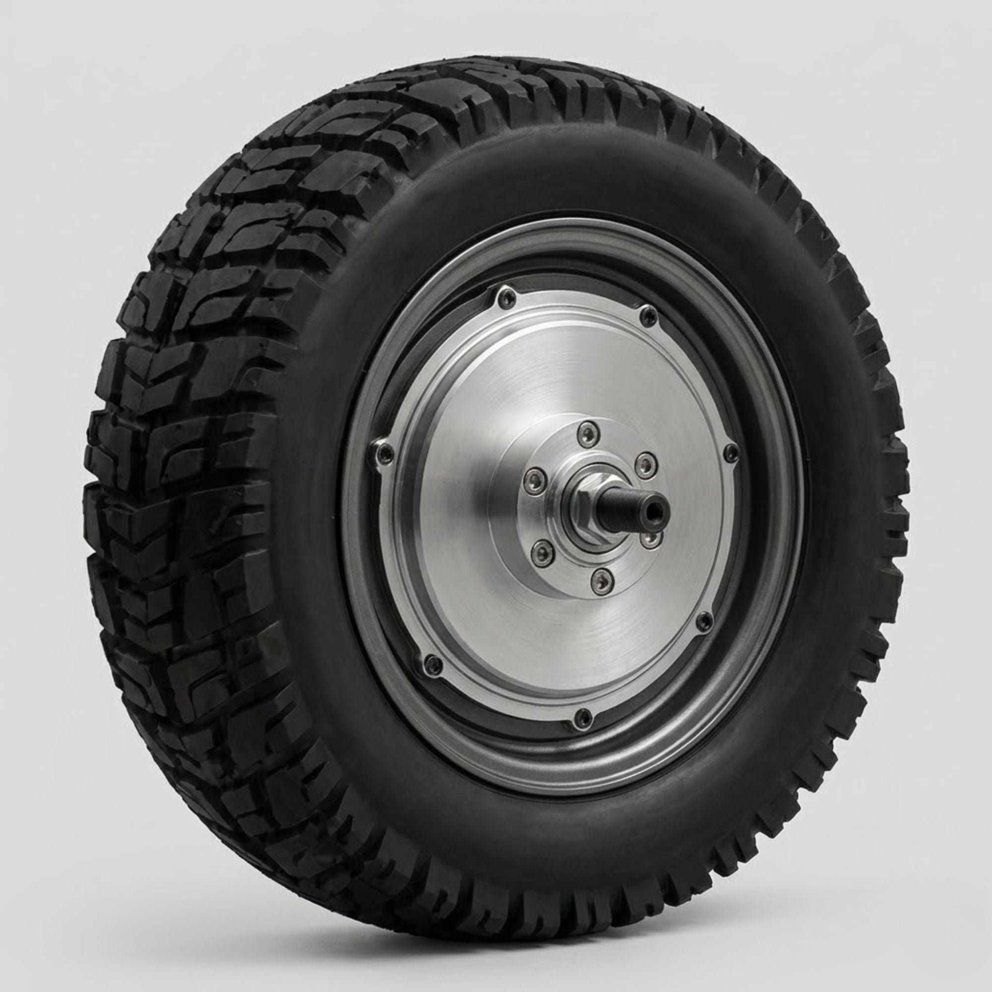 RIGHT MOTOR & WHEEL | 10" x 3.5" | X-QUAD 3000