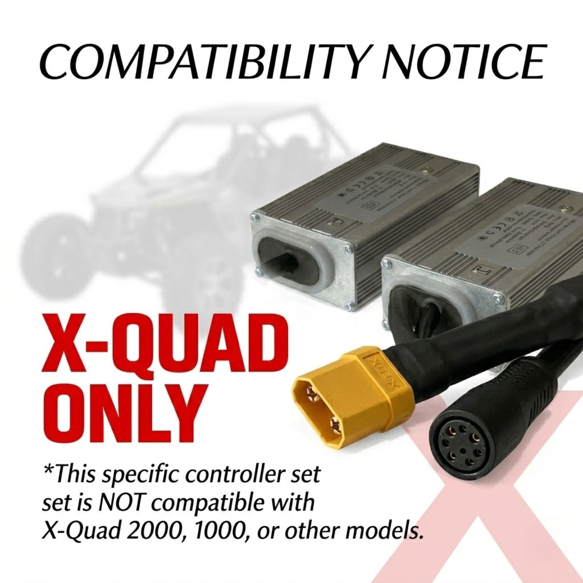 CONTROLLERS (SET OF 2) | X-QUAD 3000