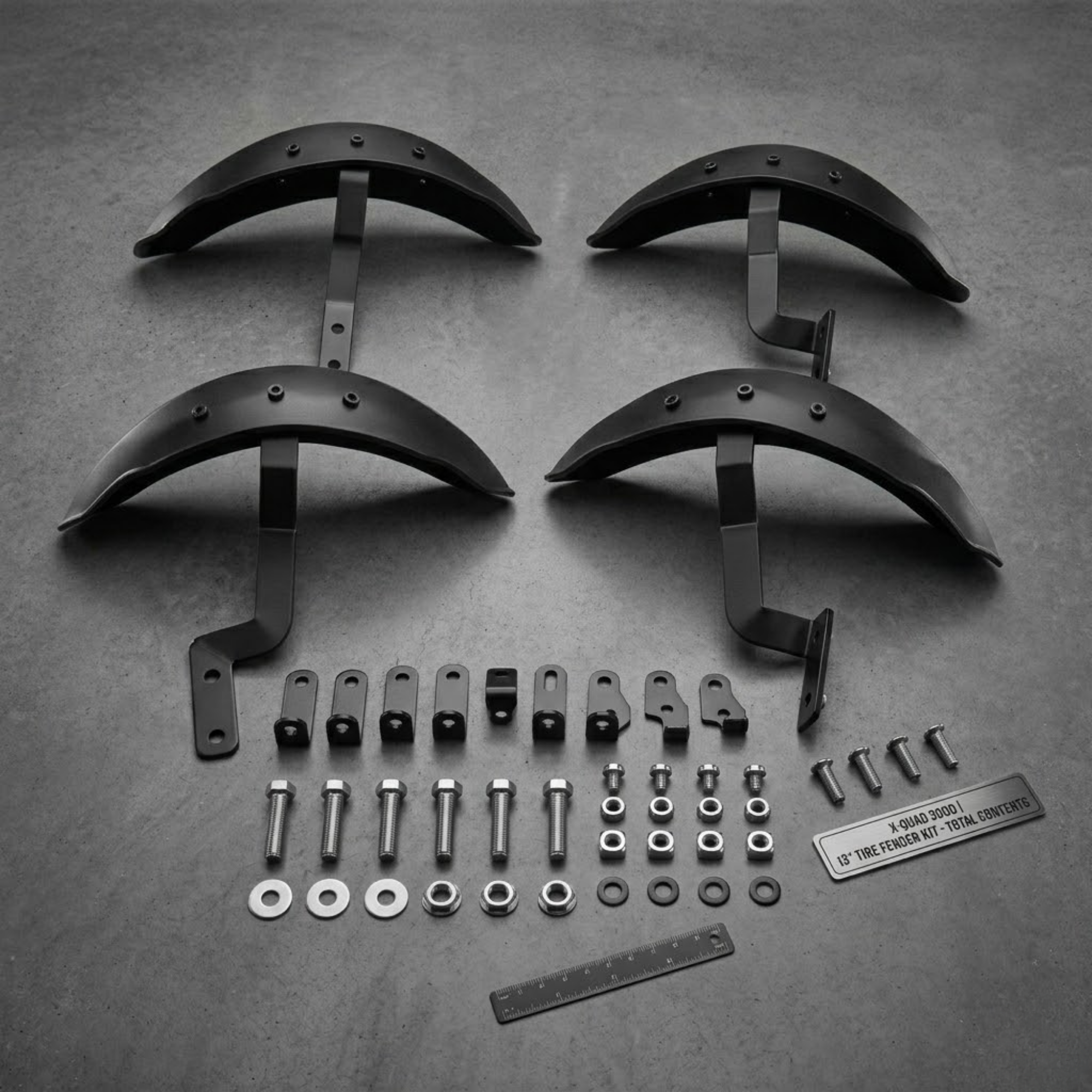 FENDER KIT | 13" TIRE | X-QUAD