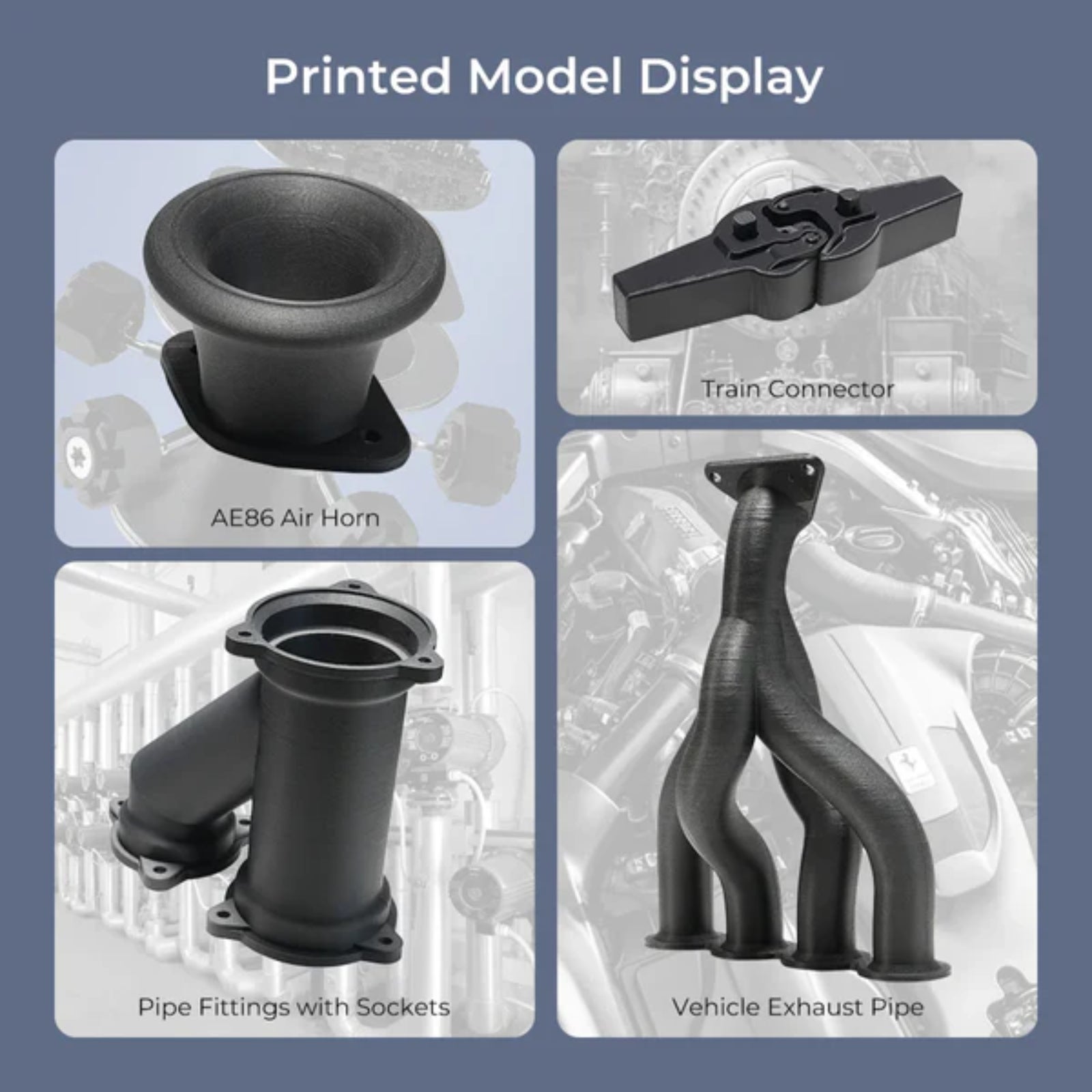 Hyper PLA Carbon Fiber Black 1kg 600mm/s High Speed Strong Creality Compatible Durable Print