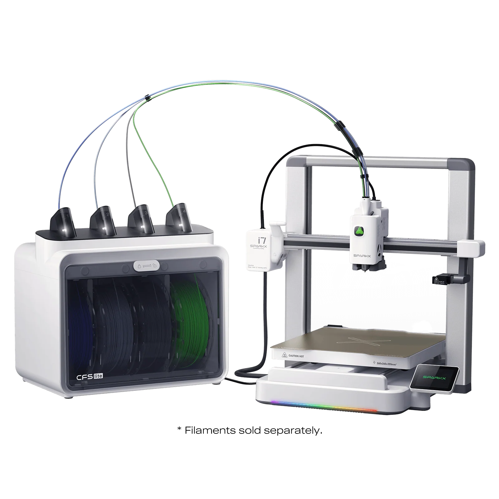 Creality SPARKX i7 Color Combo 3D Printer AI Photo to 3D Model RGB Light Custom Figurines Creative Use
