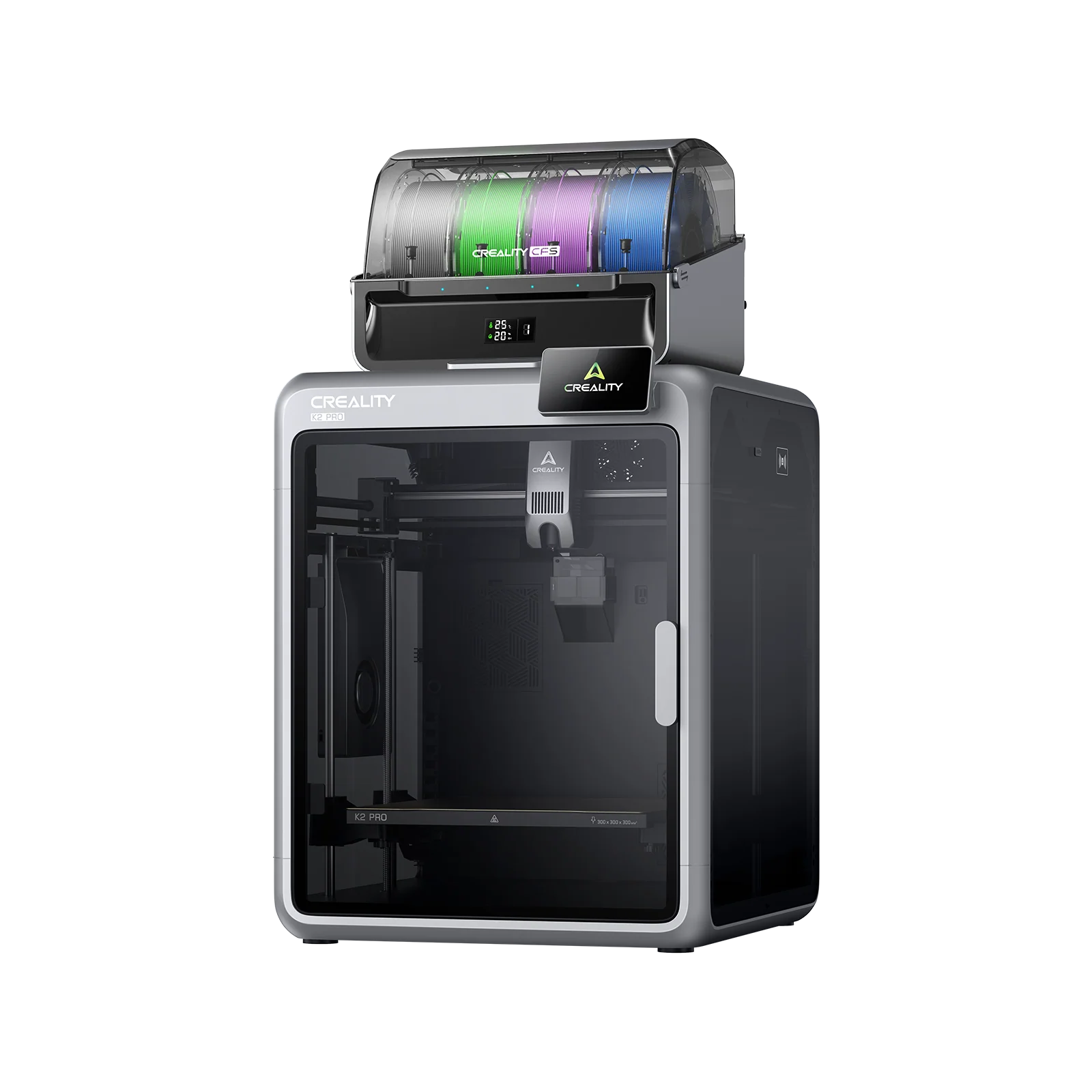 Creality K2 Pro Combo 3D Printer CFS 16 Color Multi Material Fast Print Industrial Professional Use